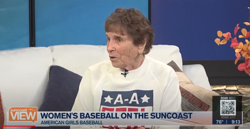Women's baseball takes center stage! Sue Zipay takes the stage on Suncoast View to promote the Second Annual All-American Women’s Baseball Classic.